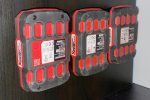 Parkside X20V Battery Holder Wall Mount: 3D Printed Tool Organizer - Image 6