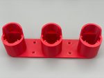 Parkside X12V Battery Holder: Wall Mount Tool Organizer - Image 5
