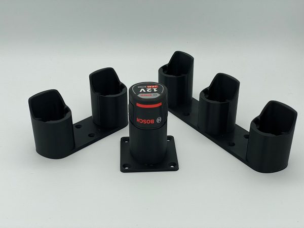 Bosch 12V Battery Holder Wall Mount: Tool Organizer