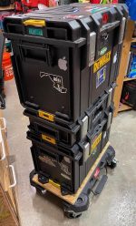 3D Printed DEWALT ToughSystem Mounting Bracket: CNC Metal Latch Option - Image 8