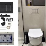 3D Printed Tile-In Flush Button – Compatible with Geberit Sigma, Delta, TECE – Modern Bathroom Upgrade